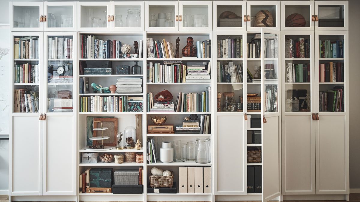Cancel your weekend plans because you're going to feel totally inspired when you see this IKEA cabinet hack - Real Homes