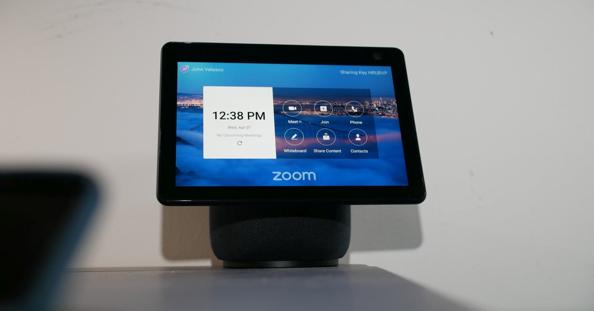 How to use Zoom on your Amazon Echo Show smart display