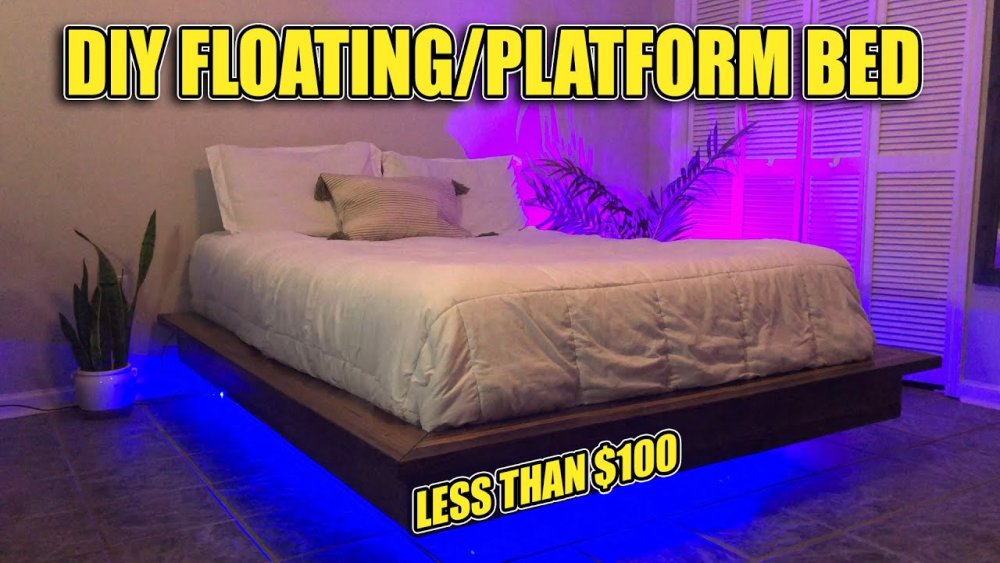 DIY Floating Bed Frames - How To Design, Plan And Build Them From Scratch